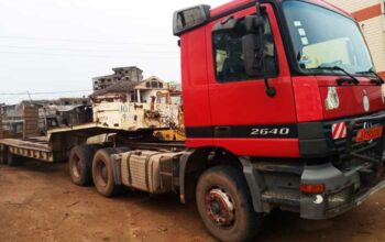 Location camion porte engin Douala